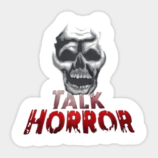 Talk Horror Sticker